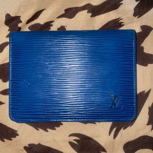 LV Epi Leather Card Wallet VTG